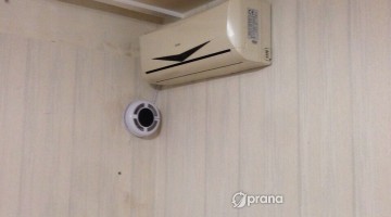 Пример монтажа рекуператора PRANA 150 10