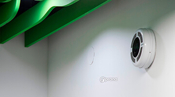 монтаж рекуператора Prana 150